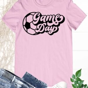 Game Day Football Mom T Shirts