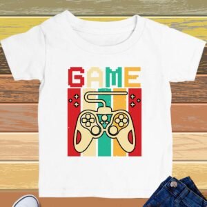 Kids Game T Shirt Vintage Style