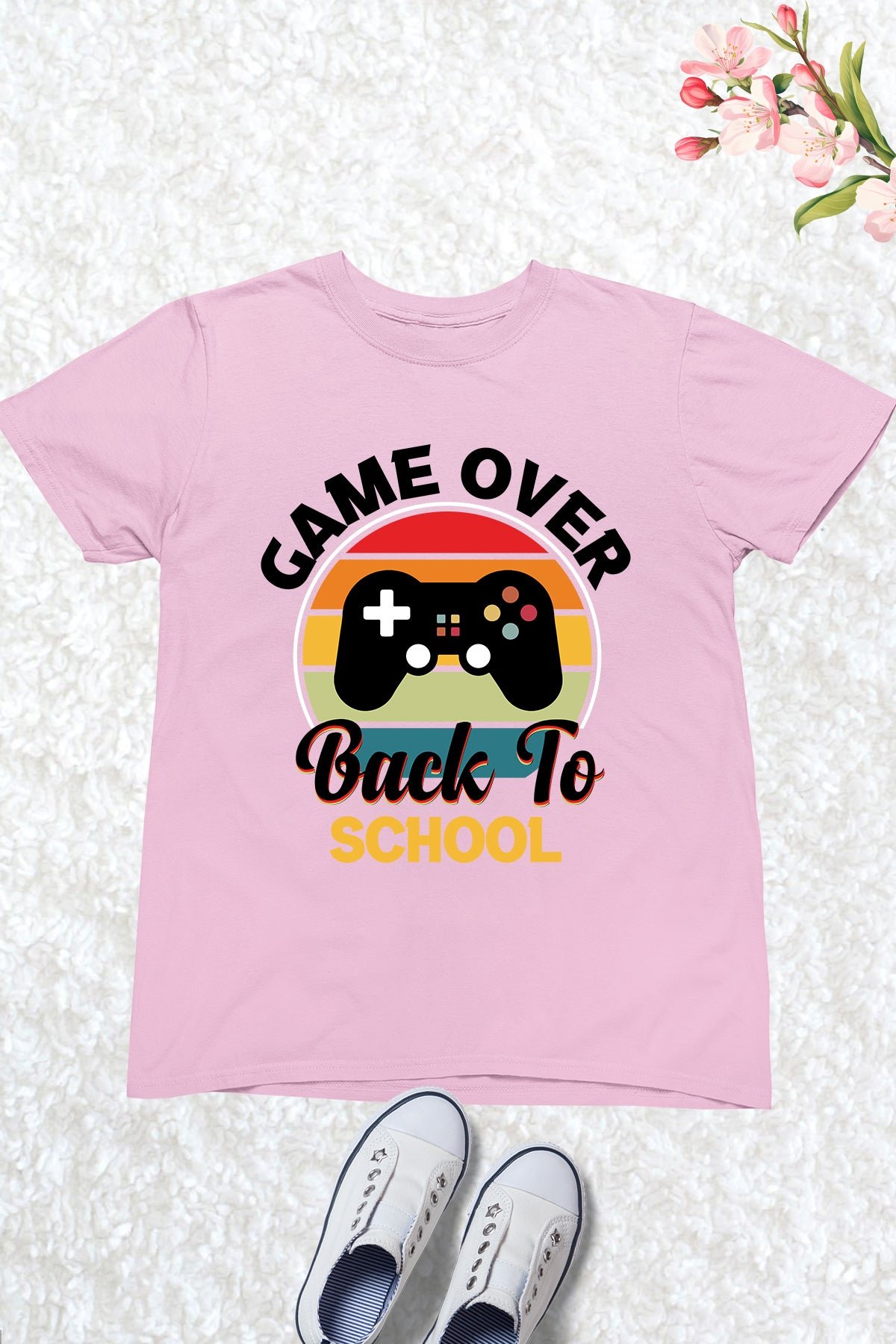 Game Over back To School T Shirt - Image 3