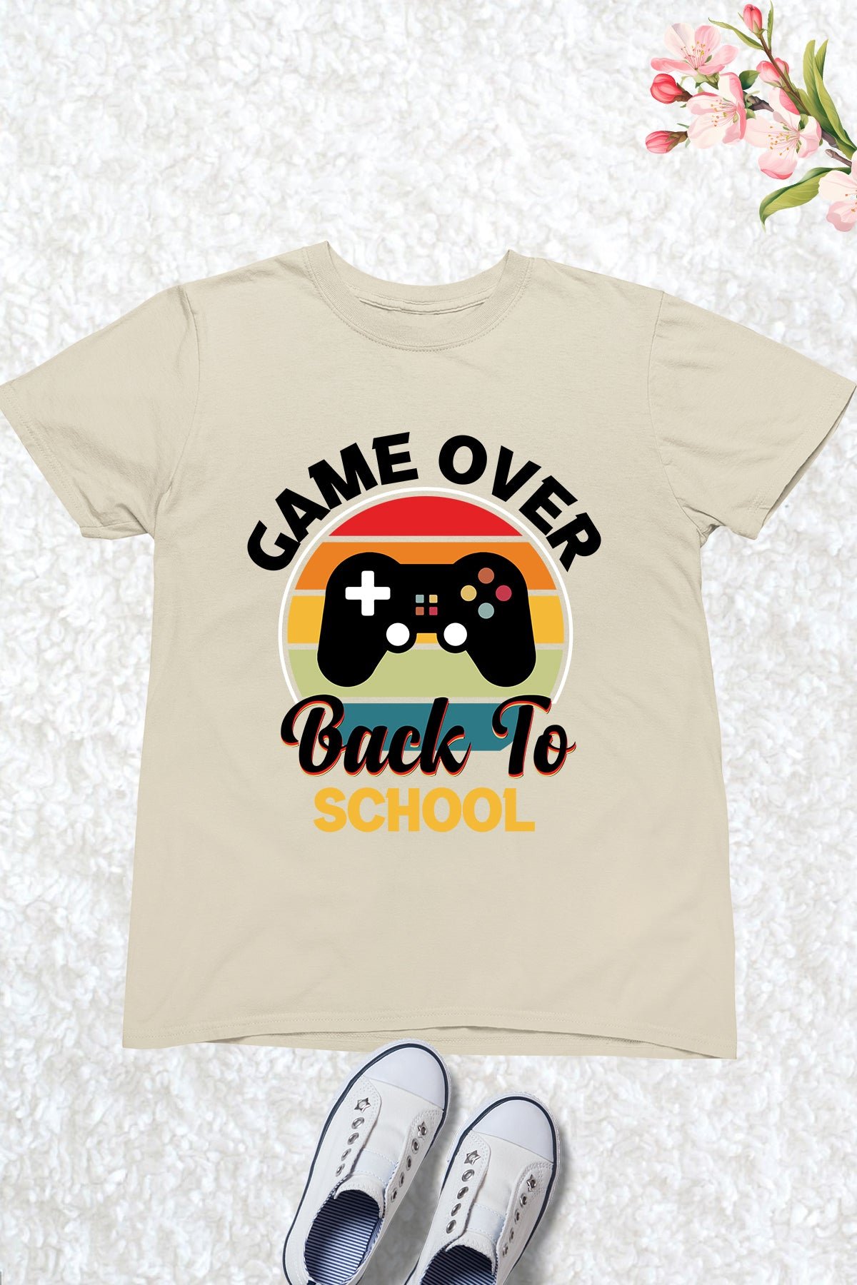 Game Over back To School T Shirt - Image 6