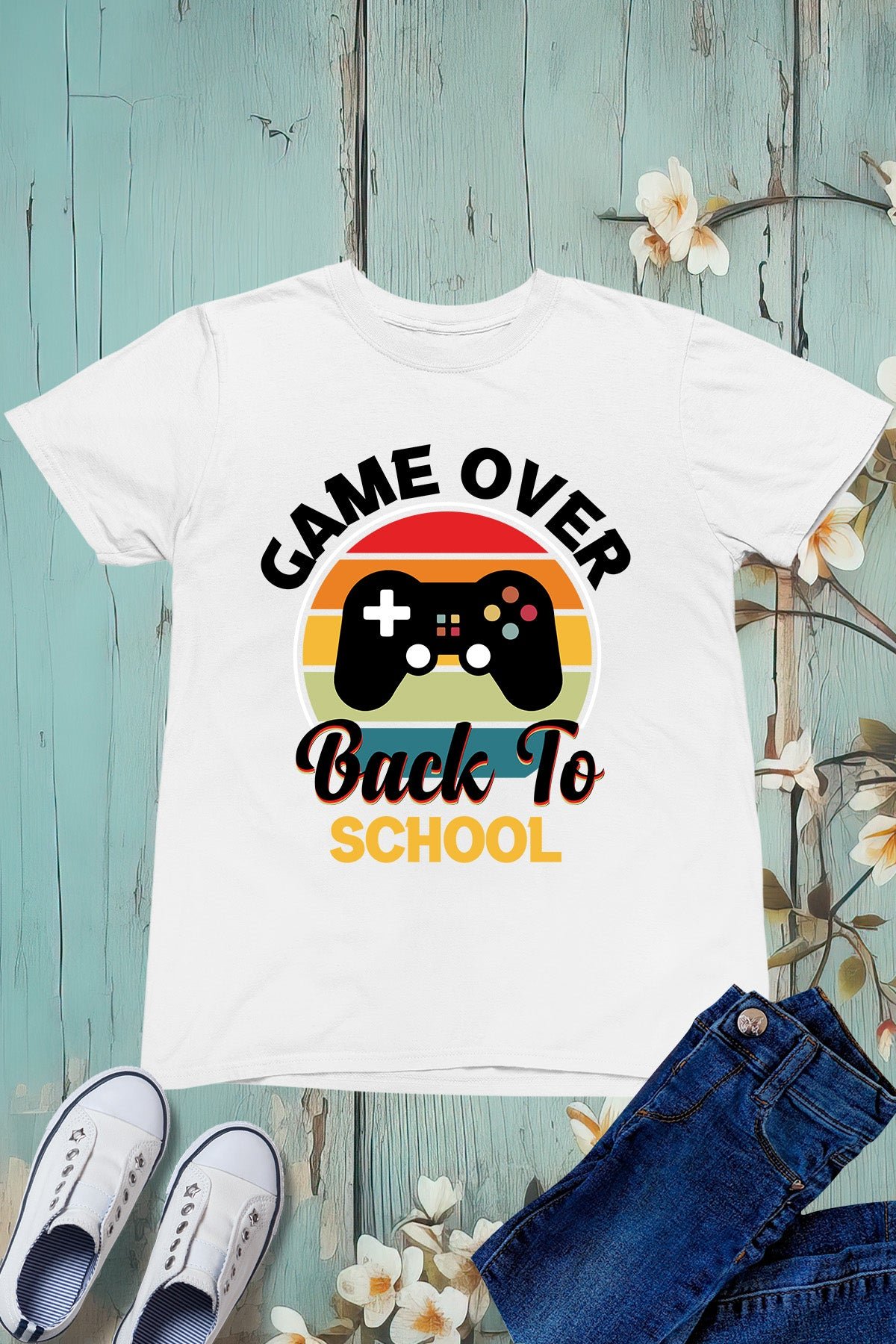 Game Over back To School T Shirt