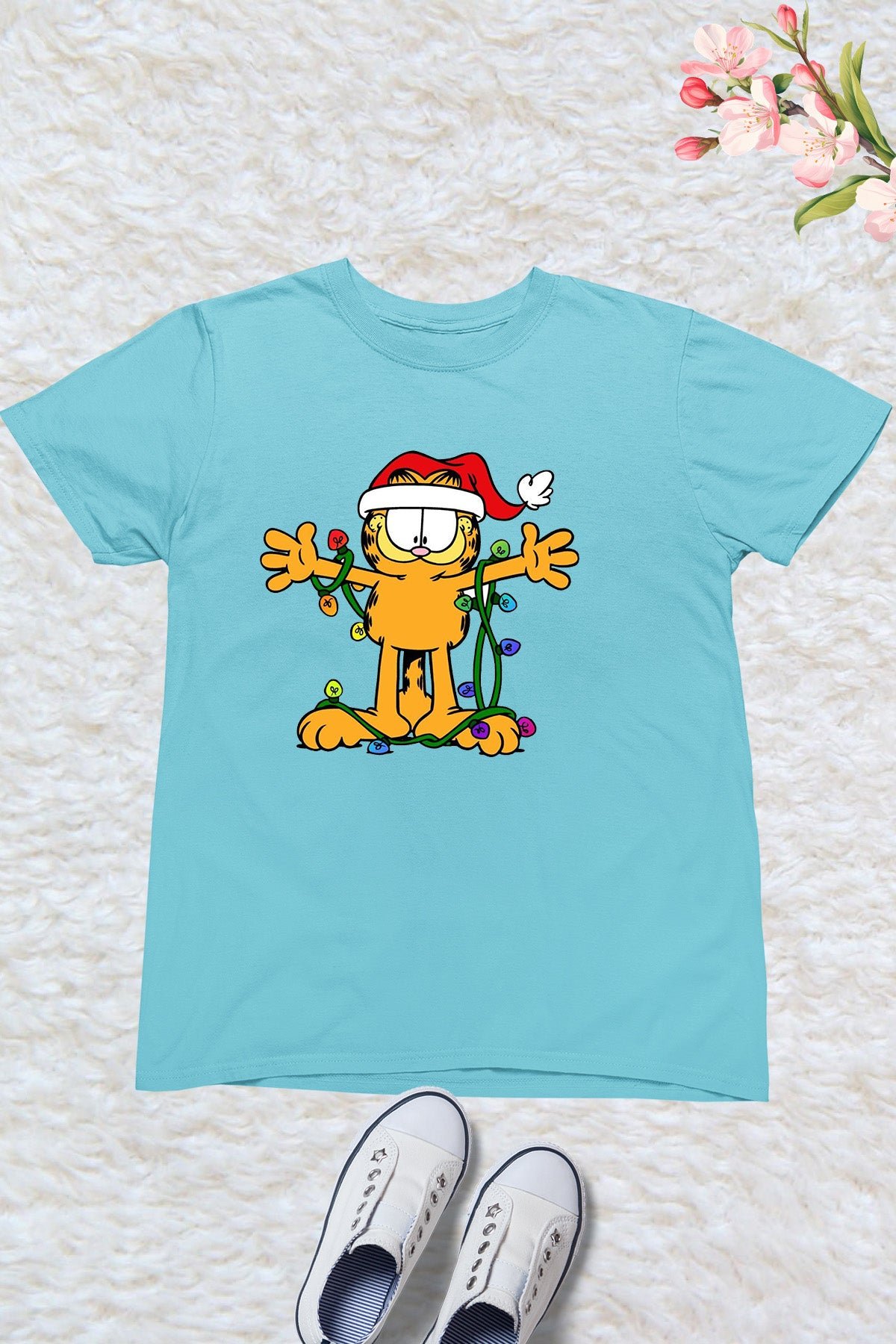 Garfield Christmas Family T Shirt - Image 4