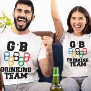 Great Britain Drinking Team Funny T Shirt