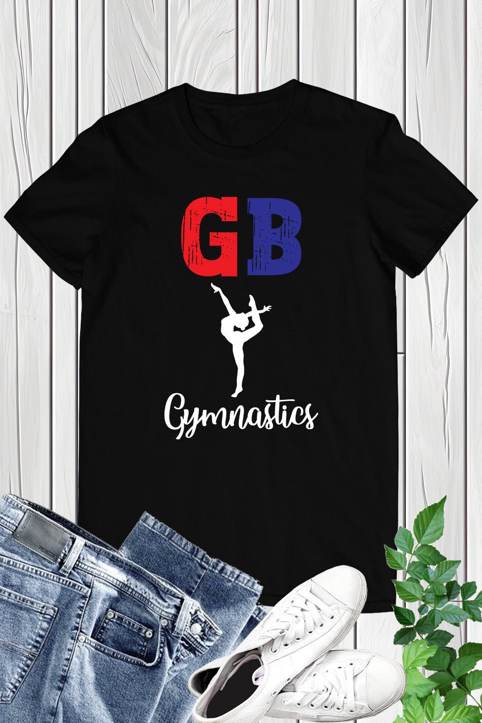 Great Britain Gymnastics Support T-Shirt - Image 3