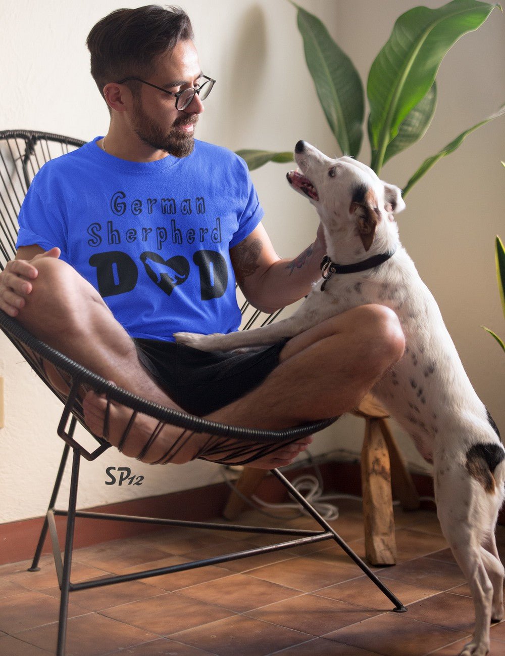 German Sherpherd Dad T Shirt