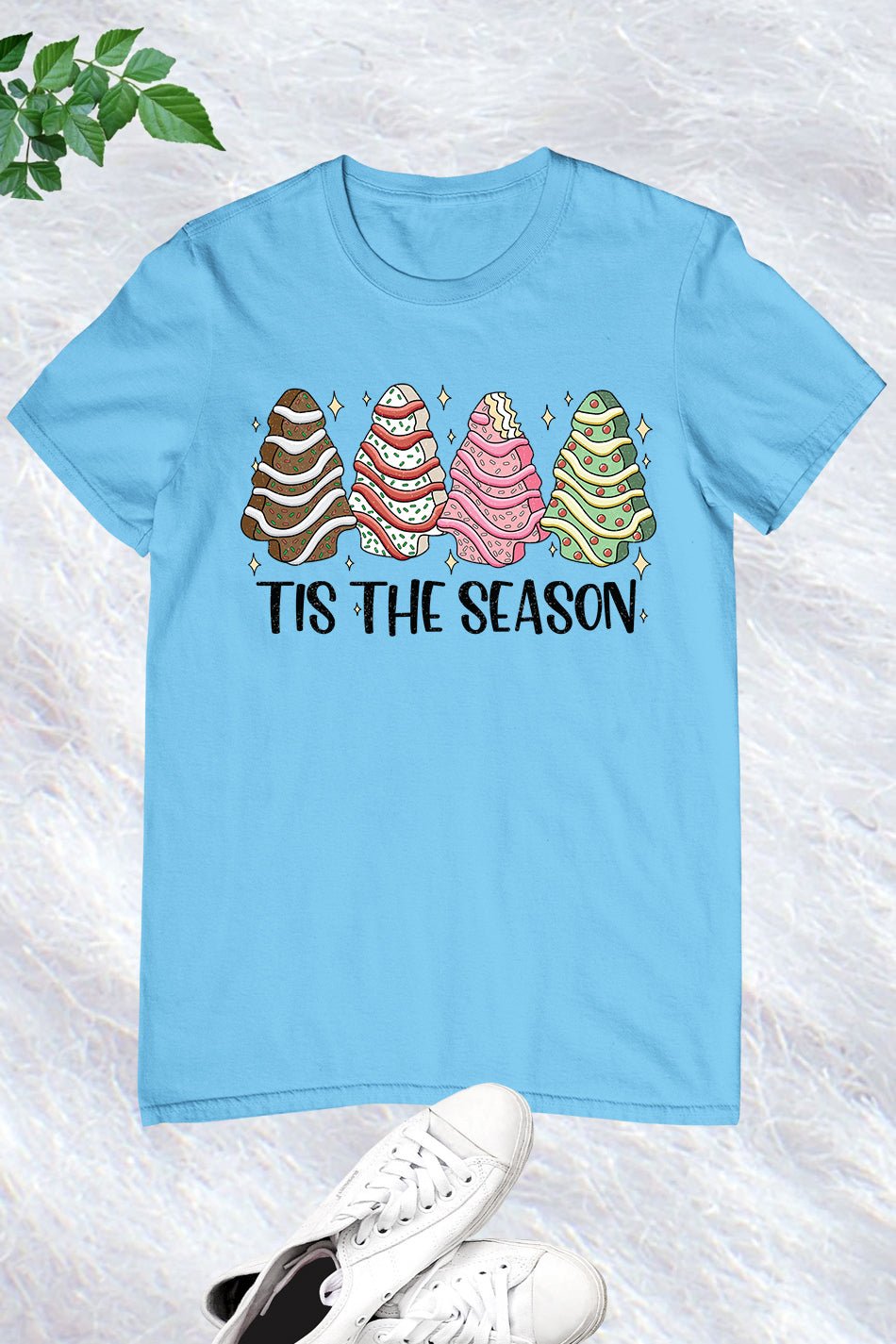 Christmas Tree Cake Tis the Season Shirt