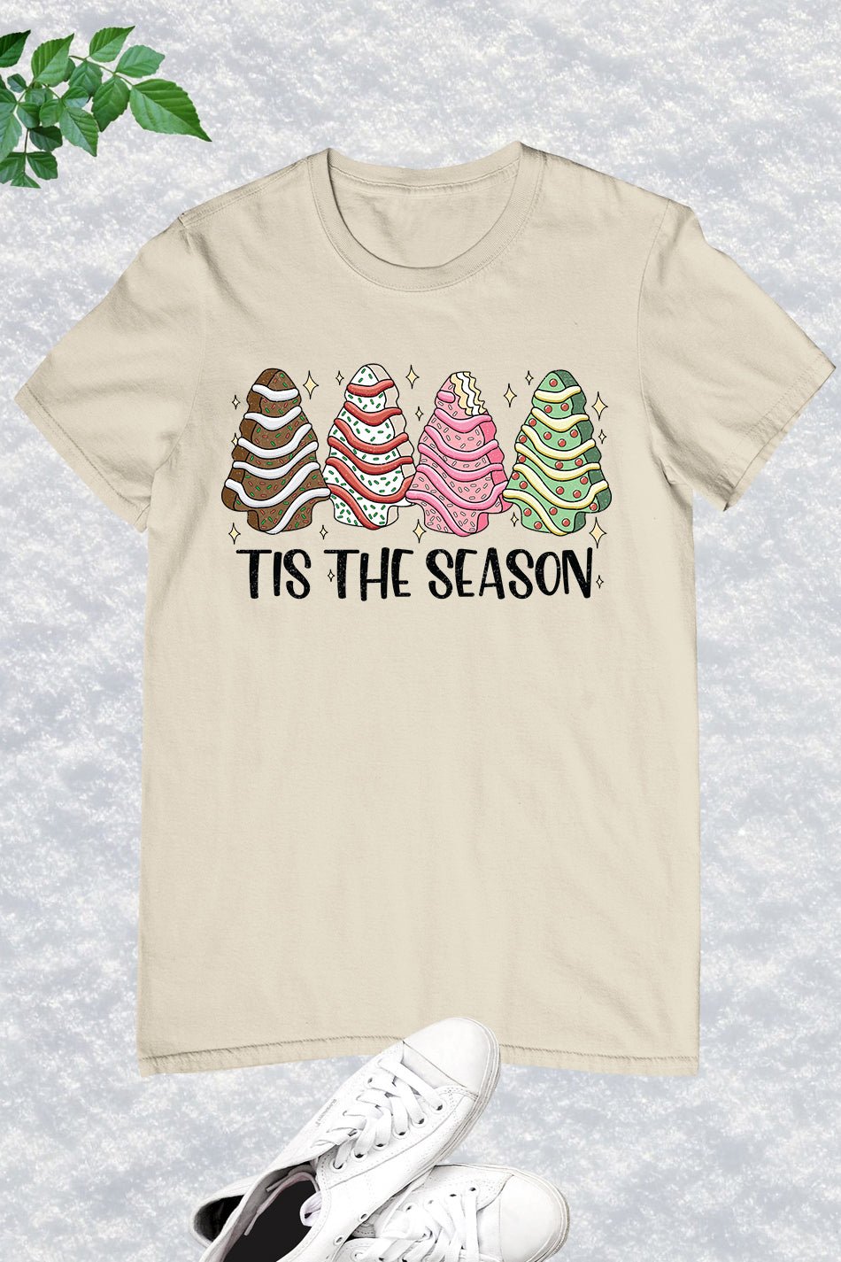 Christmas Tree Cake Tis the Season Shirt