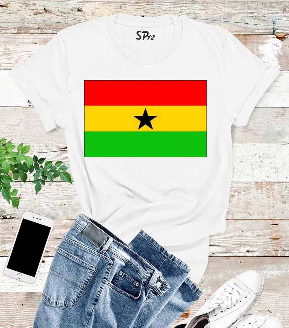 Ghana Flag Patriot T Shirt