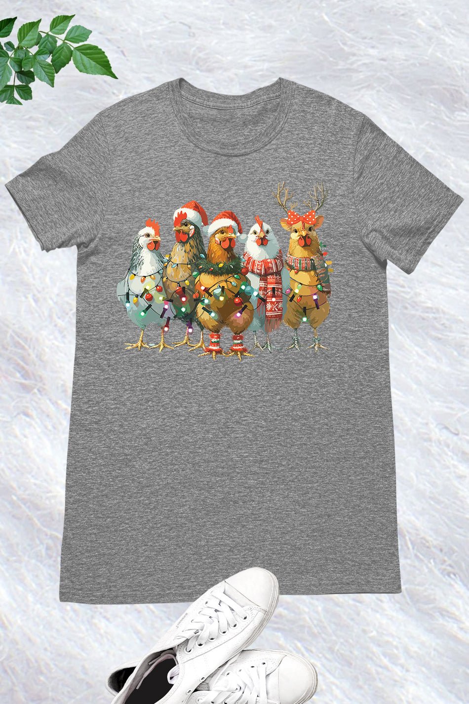 Christmas Chicken Shirt - Image 8