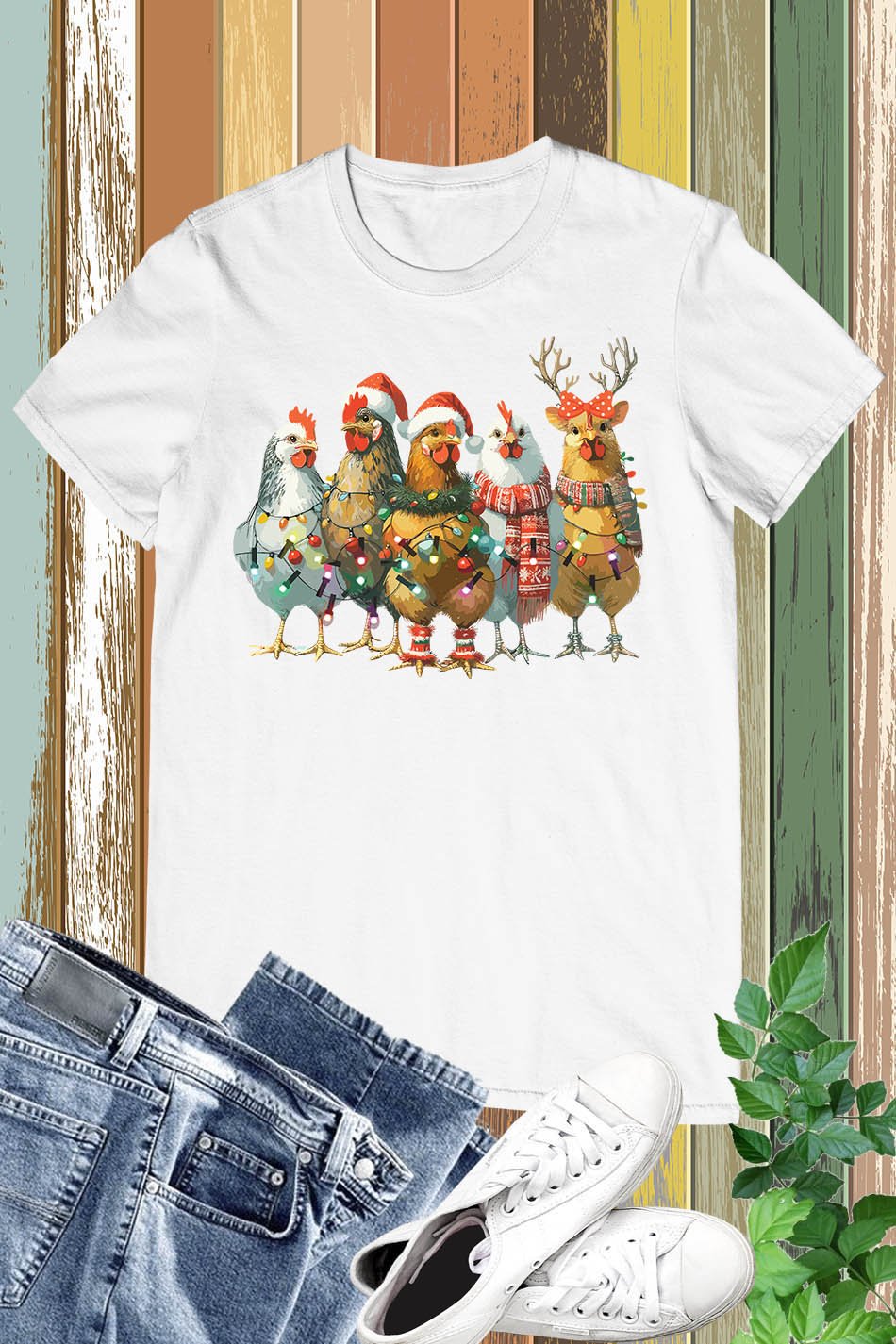 Christmas Chicken Shirt - Image 13
