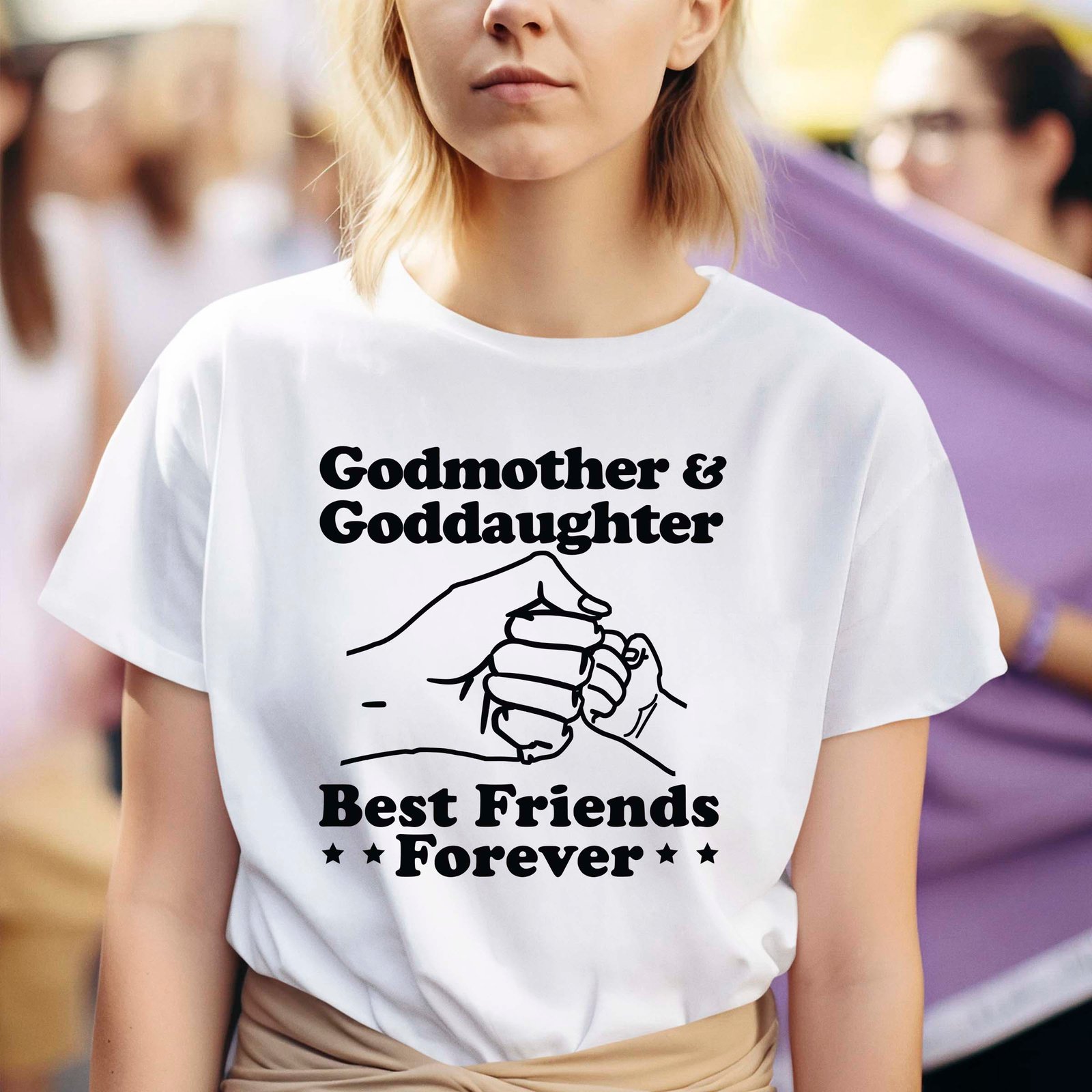 Godmother and Goddaughter Best Friend Forever Shirt