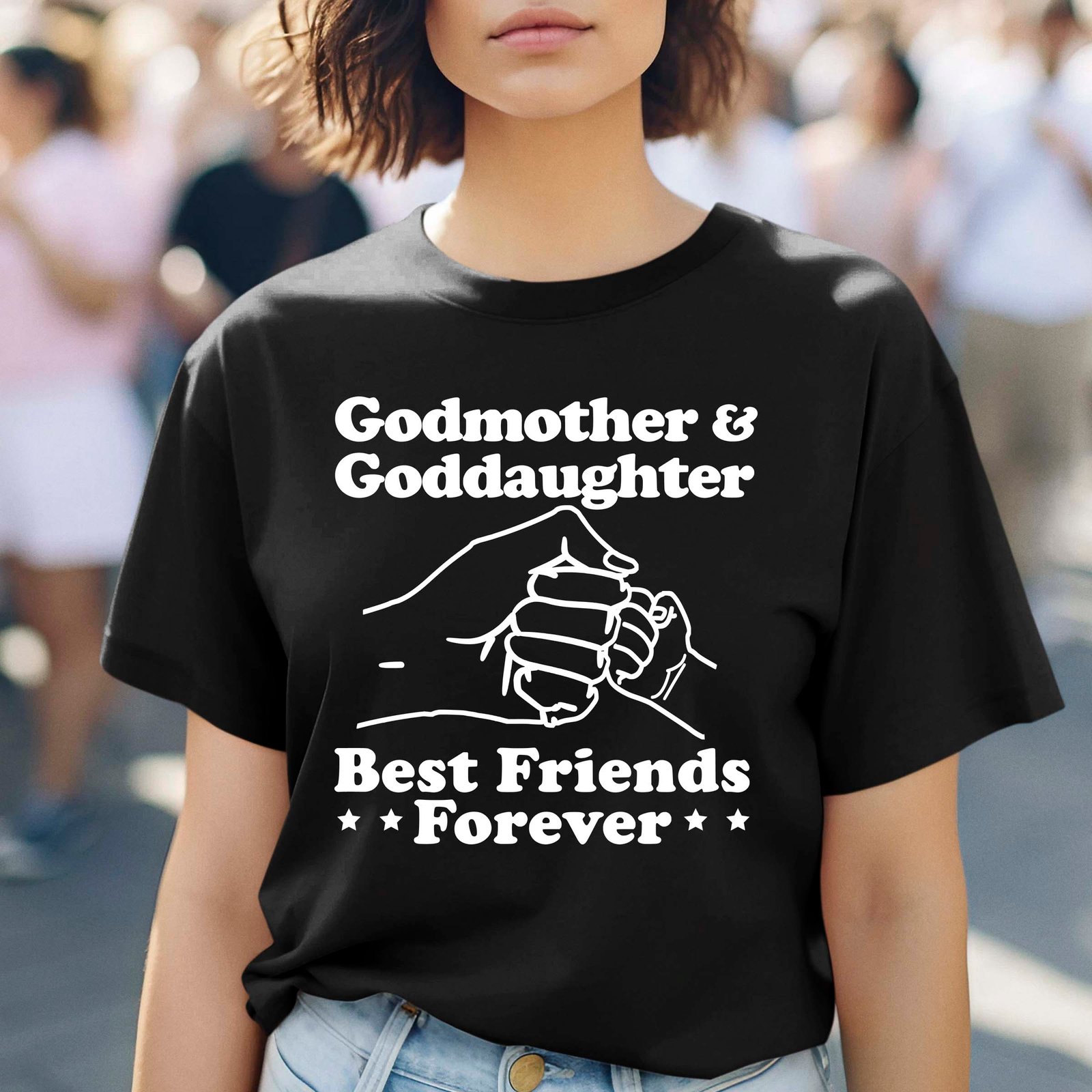 Godmother and Goddaughter Best Friend Forever Shirt