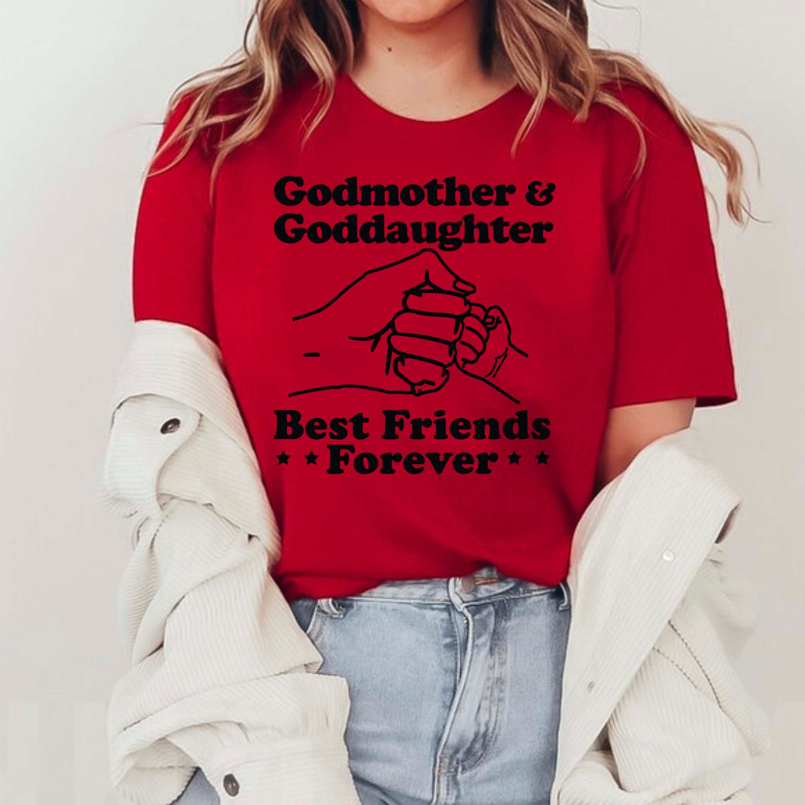 Godmother and Goddaughter Best Friend Forever Shirt