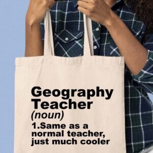 Geography Teacher Tote Bag