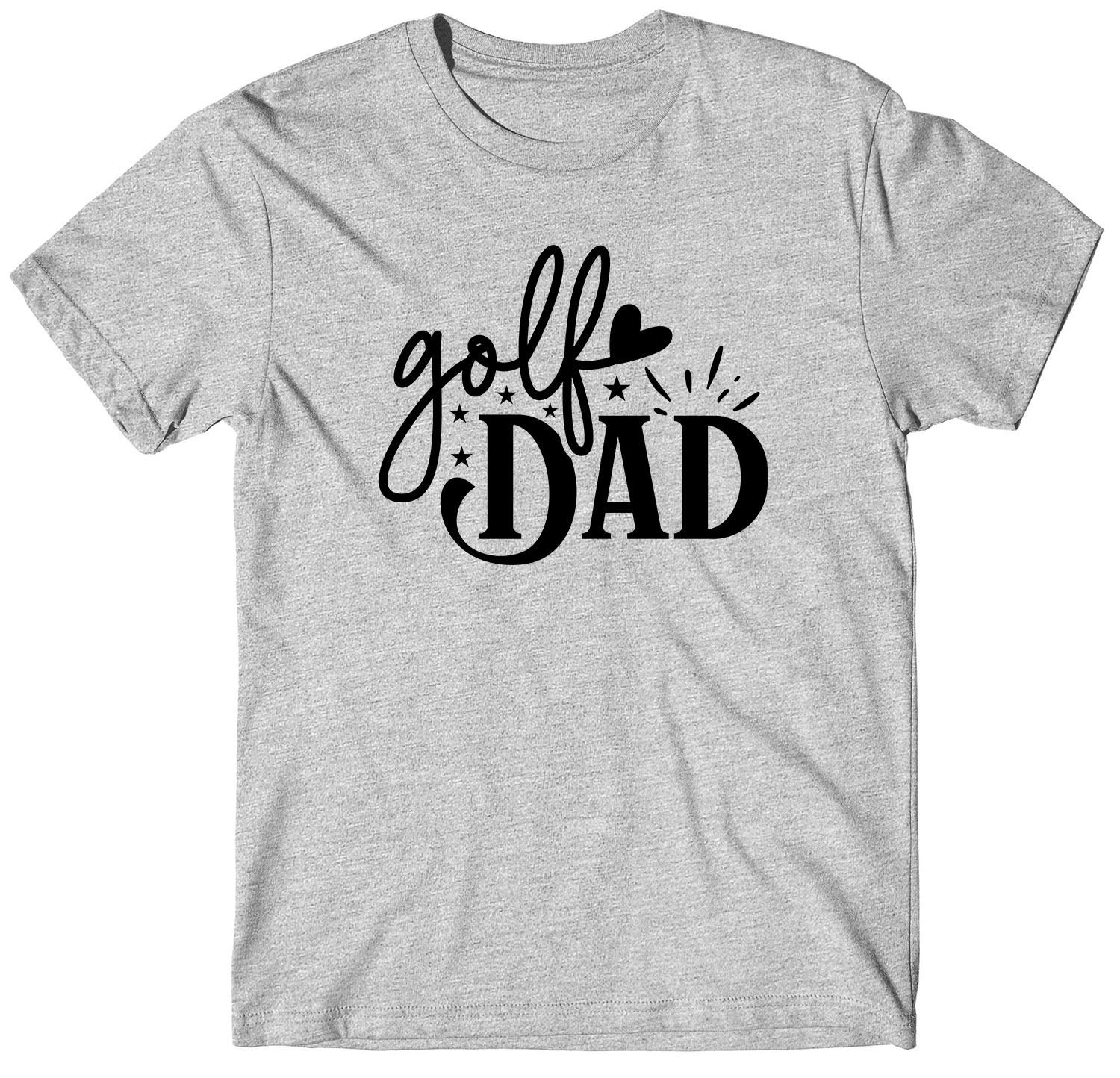 Best Golf Dad Father's Day Golf Lover Custom Short Sleeve T-Shirt Gift - Image 2