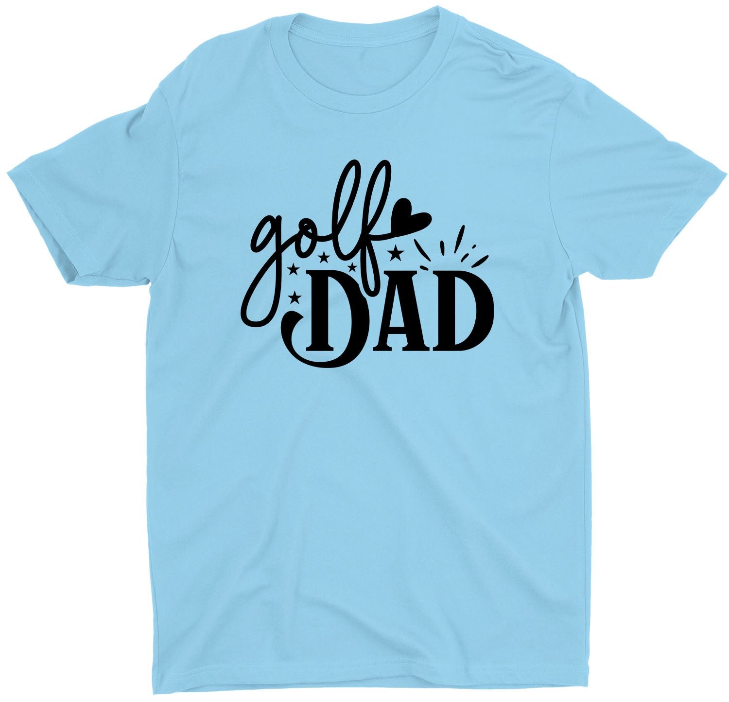 Best Golf Dad Father's Day Golf Lover Custom Short Sleeve T-Shirt Gift - Image 3