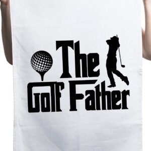 Best Golf Father Fathers Day Golf Lover Custom Kitchen Table Tea Towel