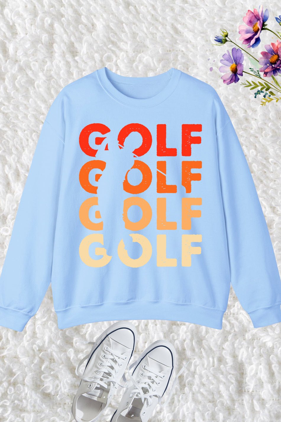 Golf Player Golfing Sweatshirt