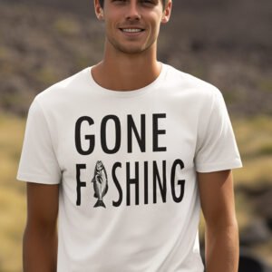 Gone Fishing Father's Day Shirt