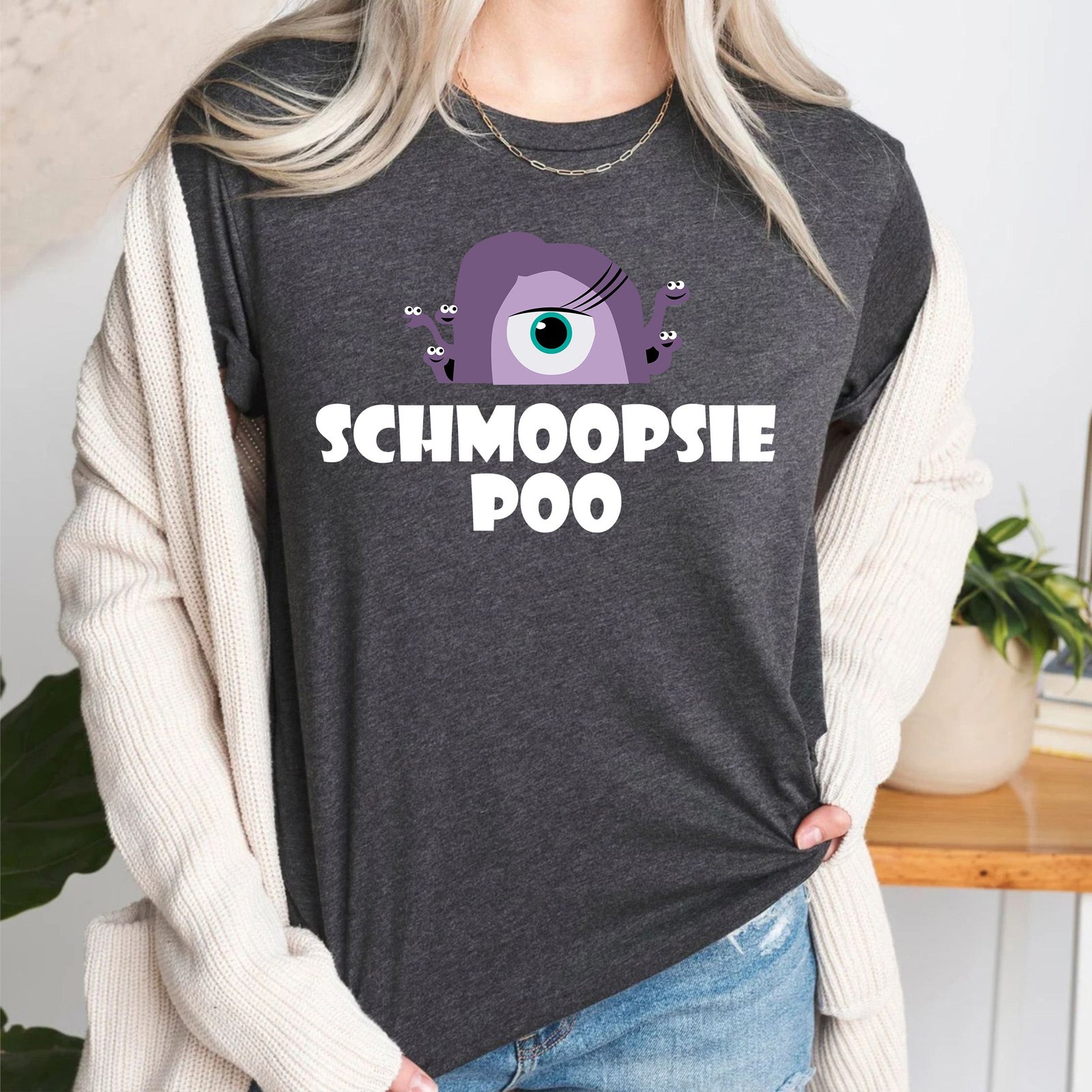Googly Bear and Schmoopsie Poo Couples Valentine Day T Shirts - Image 2