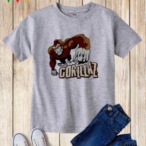 Kids Wildlife Movie Character Gorilla T Shirt