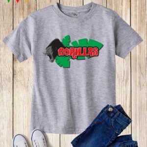 Kids Graphic Movie Character Gorillas T Shirt