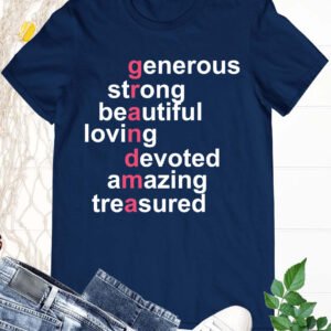 Grandma Letters Cute Graphic Shirt