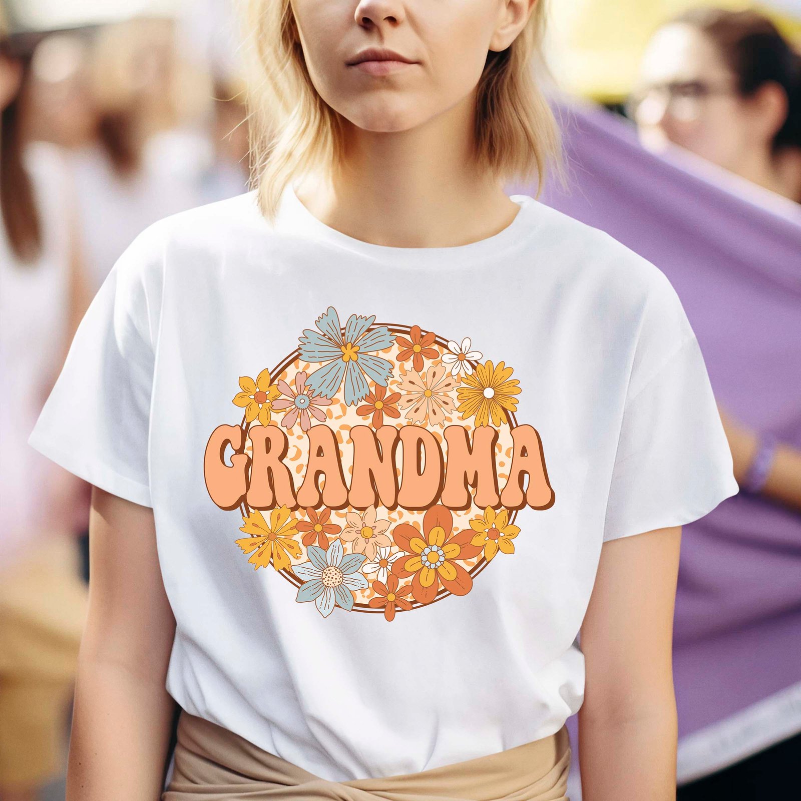 Floral Grandma Shirt