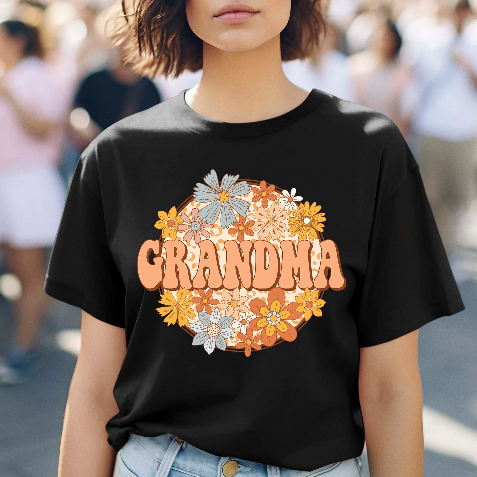 Floral Grandma Shirt