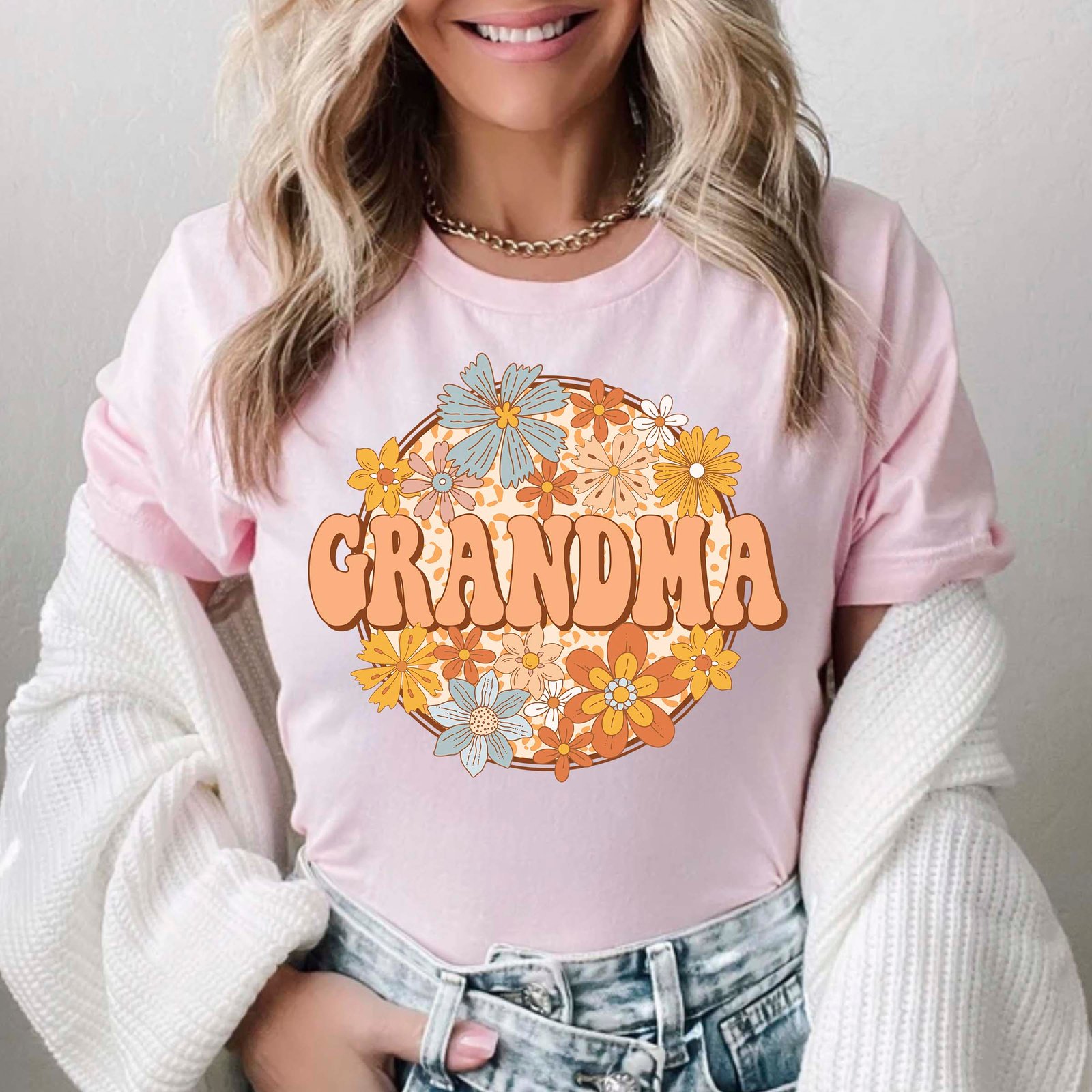 Floral Grandma Shirt