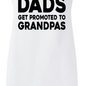 Great Dads Get Promoted To Grandpas Vintage Custom Father's Day Apron