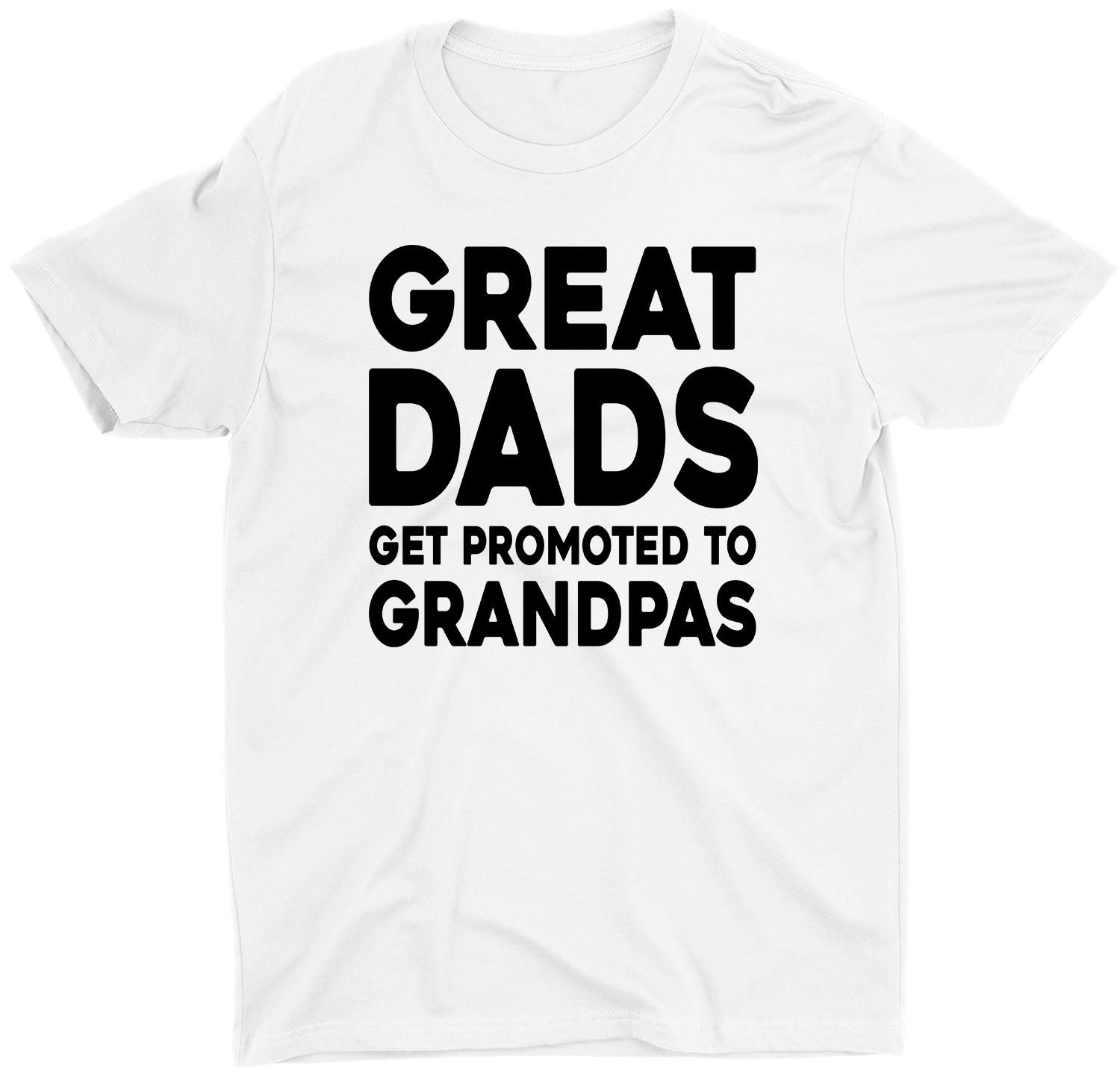 Dad Get Promoted To Grandpa Custom Short Sleeve Father's Day T-Shirts - Image 9