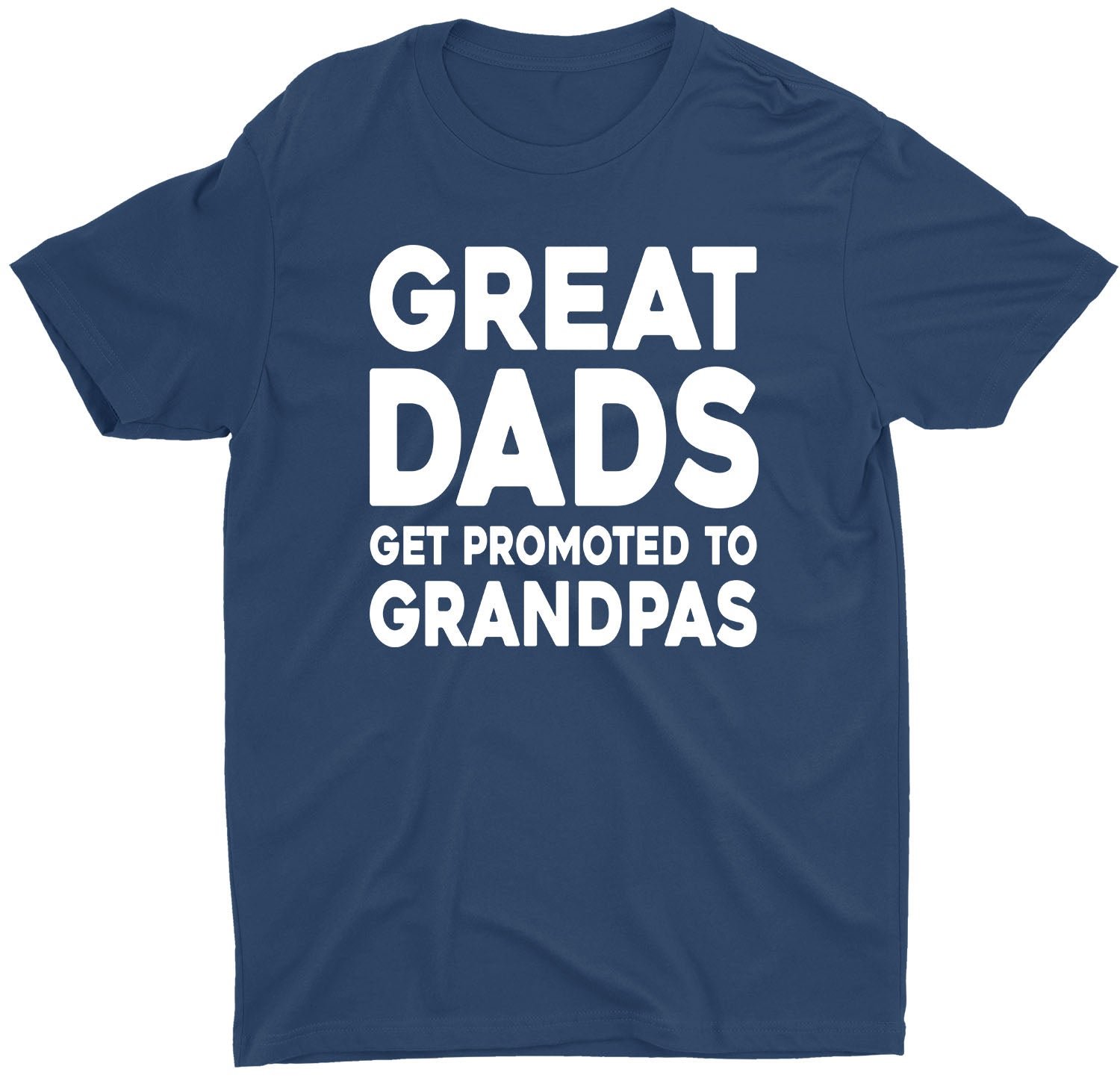 Dad Get Promoted To Grandpa Custom Short Sleeve Father's Day T-Shirts - Image 13