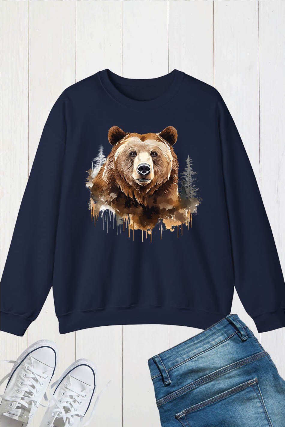 Grizzly bear Sweatshirt - Image 2
