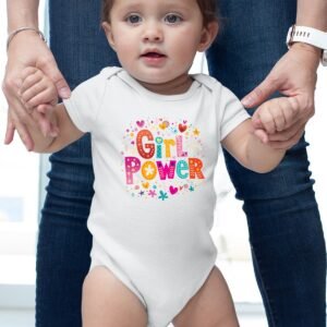 Girl Power Baby Bodysuit