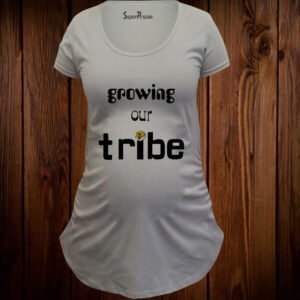 Growing Our Tribe Maternity T Shirt
