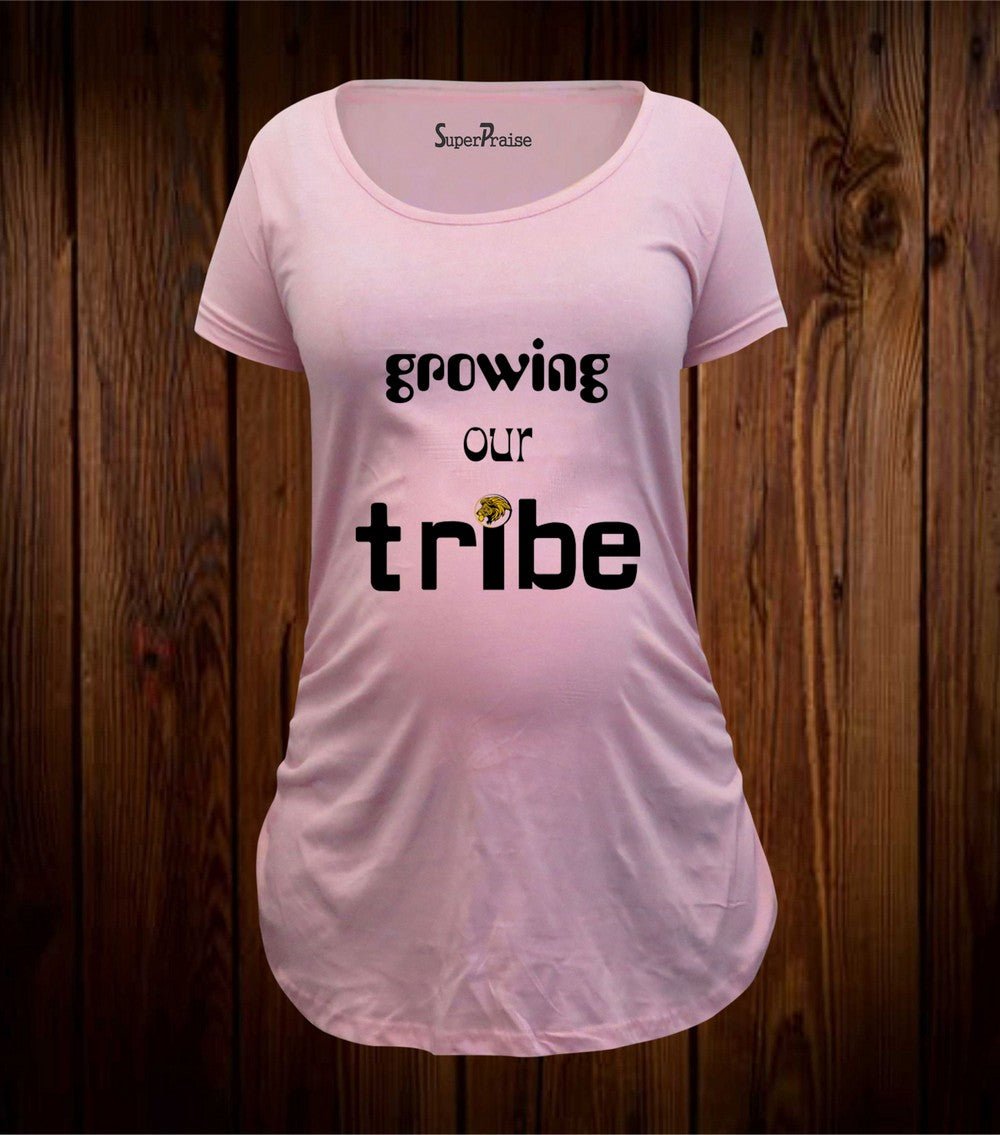 Growing Our Tribe Maternity T Shirt