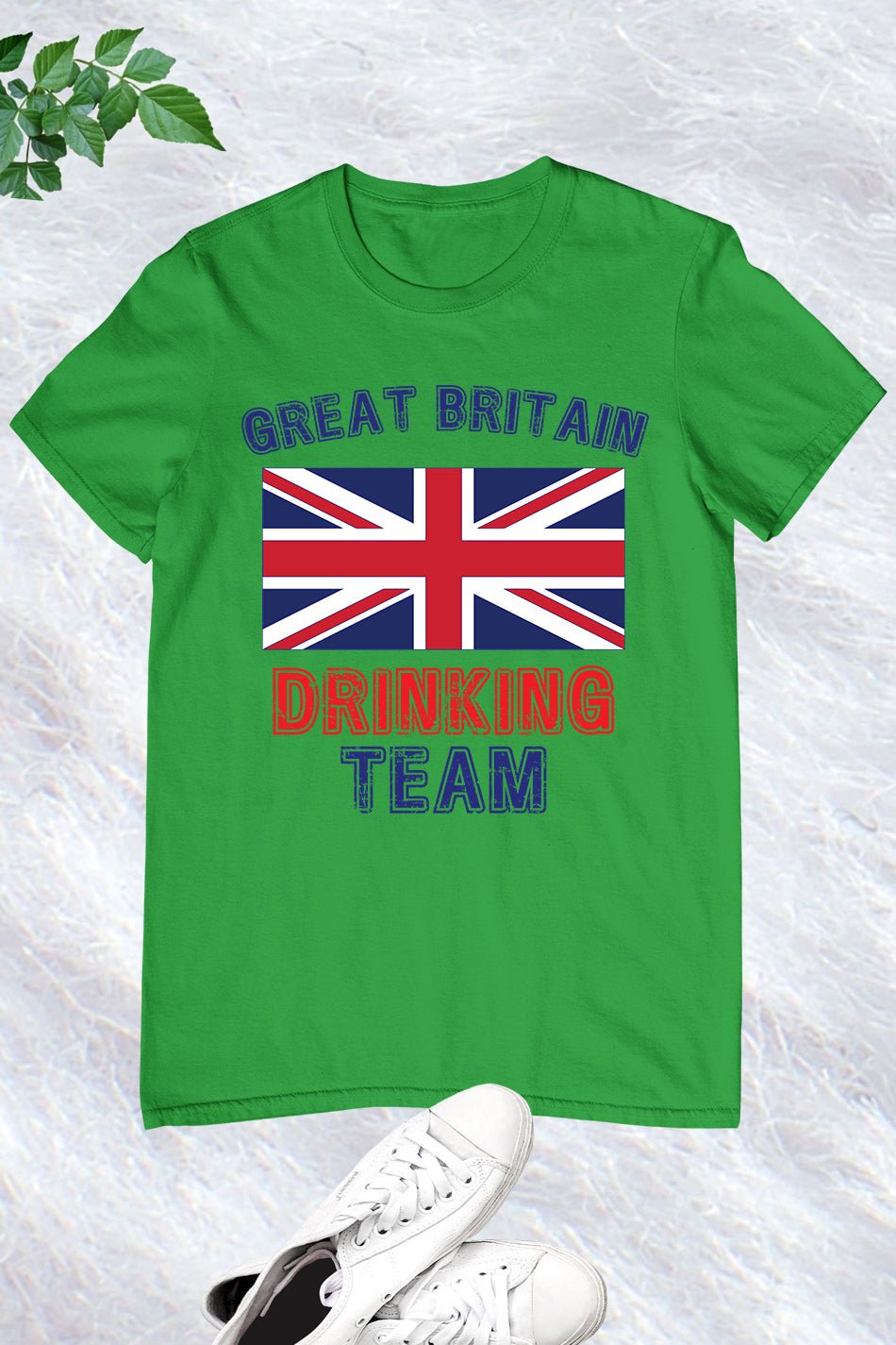 Great Britain Drinking Team Funny Olympics T Shirt - Image 3