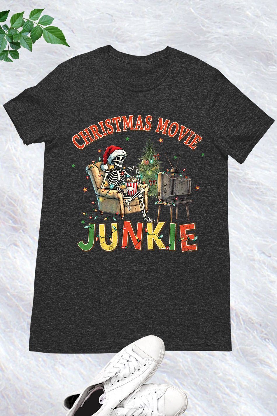 Christmas Movie Junkie Shirt - Image 13
