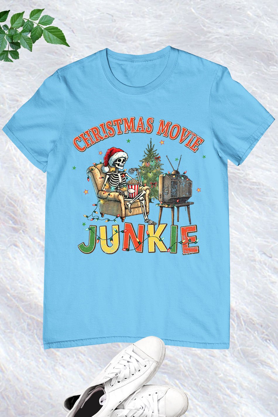 Christmas Movie Junkie Shirt - Image 6