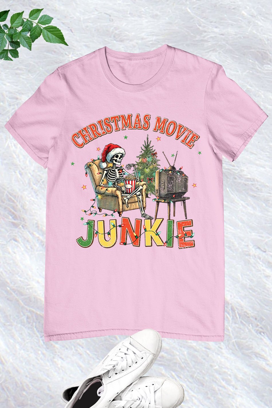 Christmas Movie Junkie Shirt - Image 9