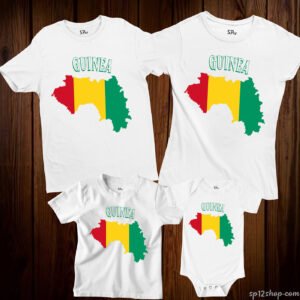 Guinea Flag T Shirt Olympics FIFA World Cup Country Flag Tee Shirt