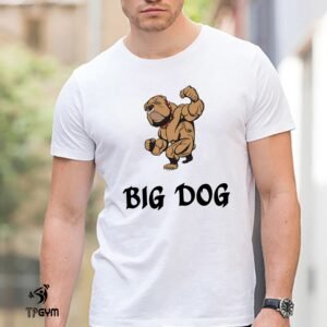 Gym Fitness Crossfit T shirt Big Dog Muscular Bulldog