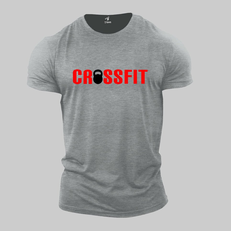 Gym Fitness T shirt Crossfit Weight Kettle-bell