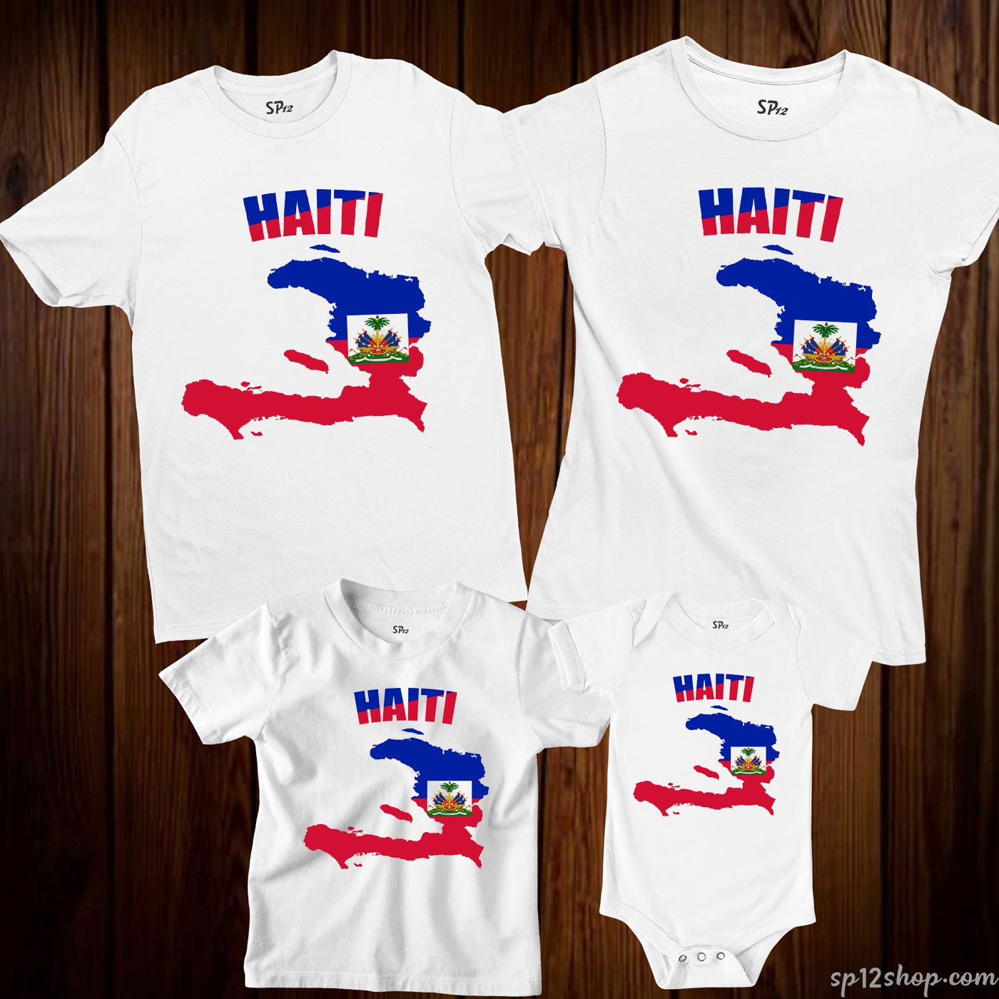 Haiti Flag T Shirt Olympics FIFA World Cup Country Flag Tee Shirt