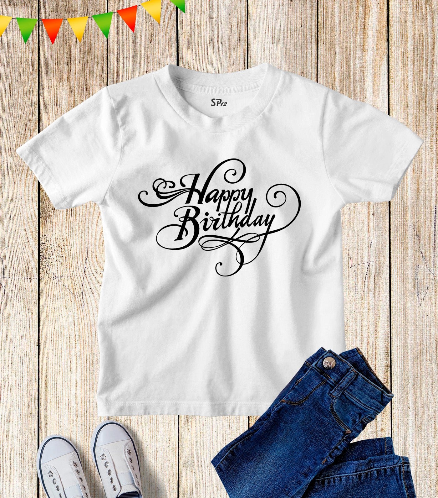 Happy Birthday Kids T Shirt