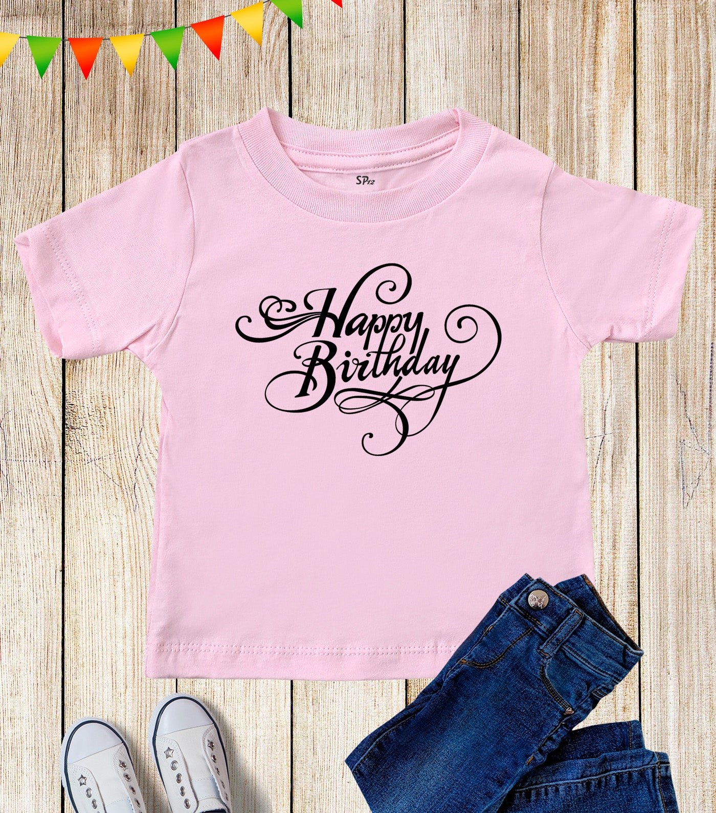Happy Birthday Kids T Shirt
