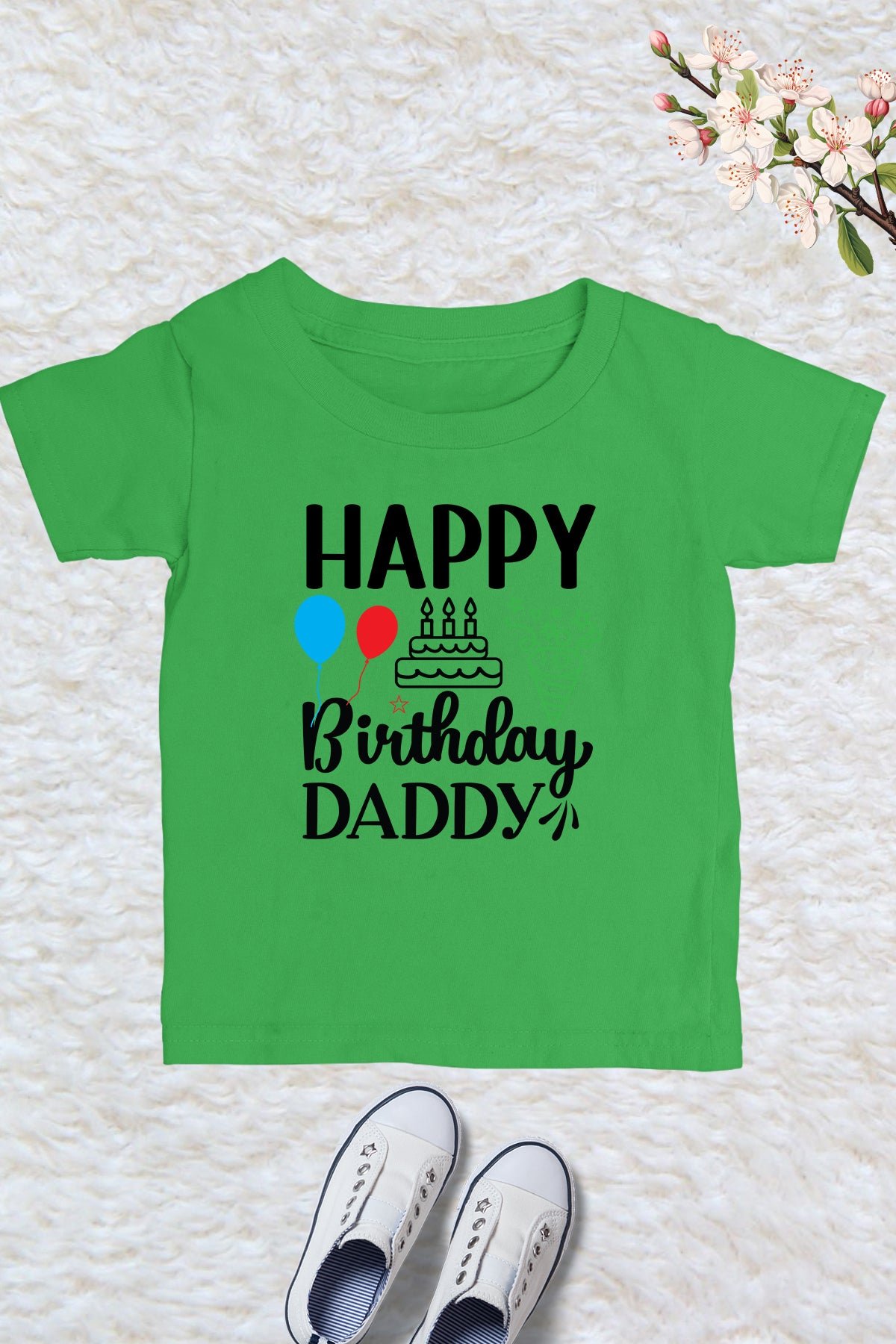 Happy Birthday Daddy Kids T Shirt - Image 6