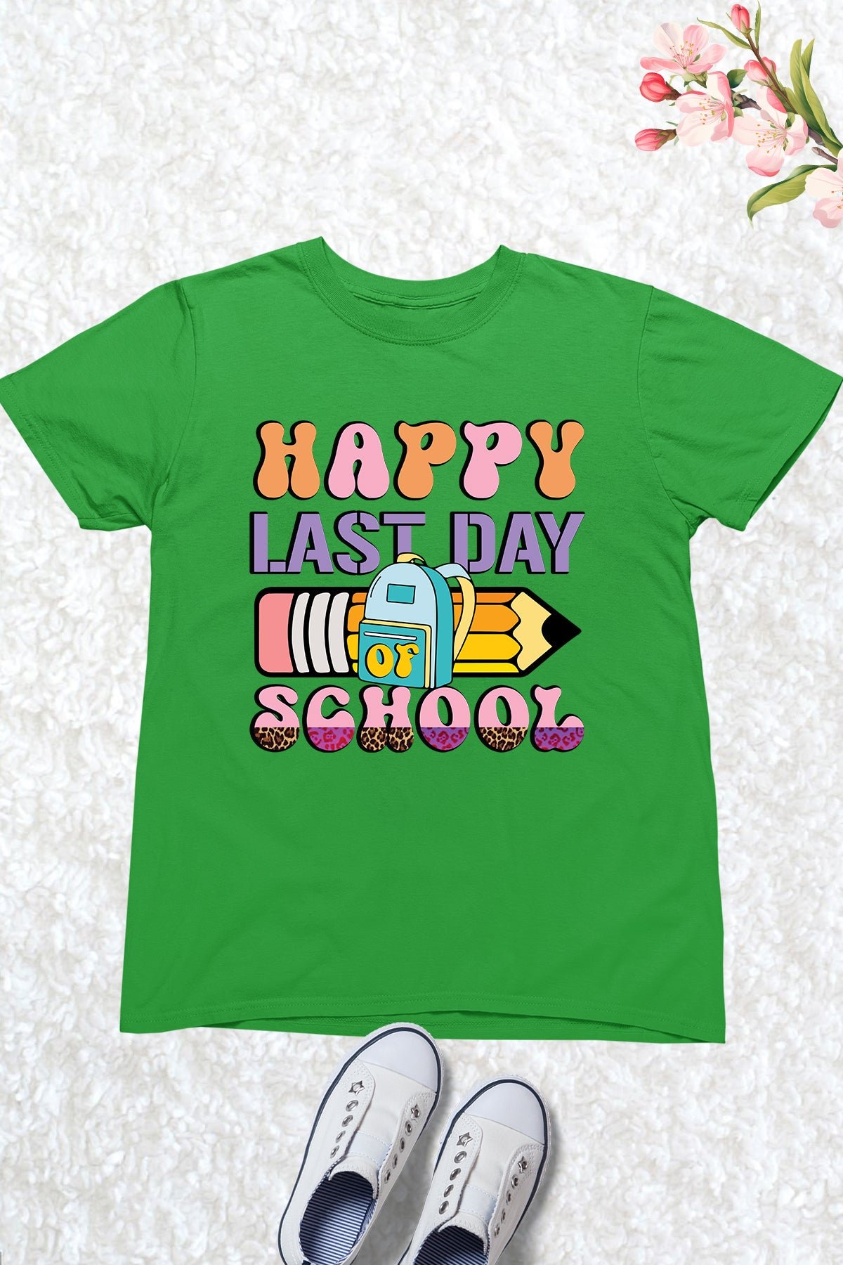 happy Last Day of School Kids T Shirt - Image 3