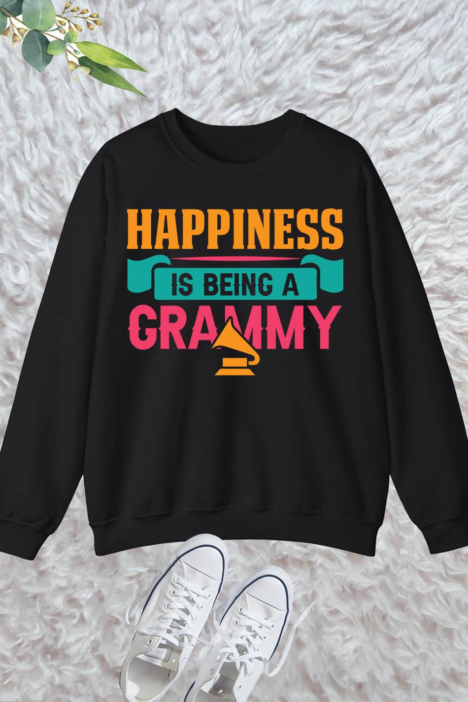 Happiness Is Being A Grammy Funny Sweatshirt